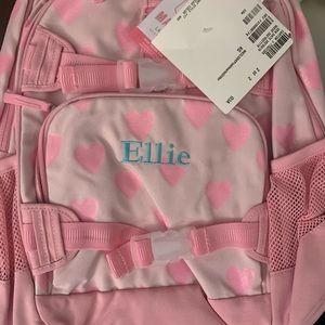 PB kids backpack and lunchbox